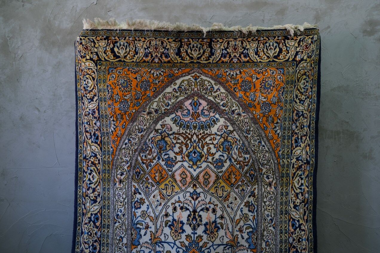 Hand-Woven Middle Persian Rug, 1960