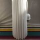 Former scandinavian design hanging opaline white draped made vintage hand