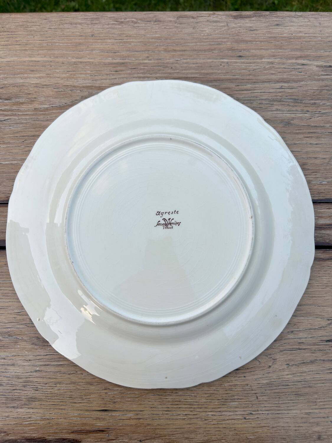 Agreste Sarreguemines dish