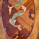 Marquetry tray