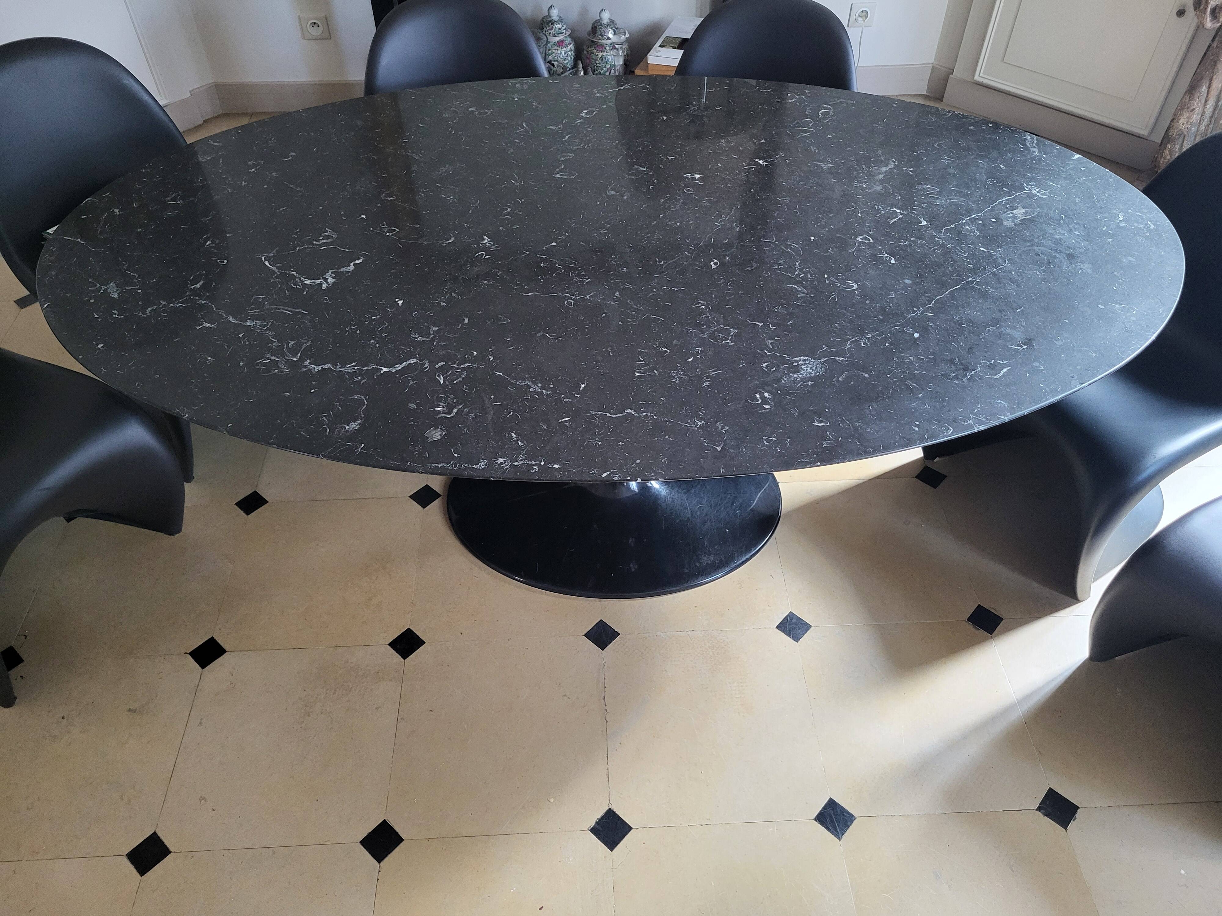 Marble table
