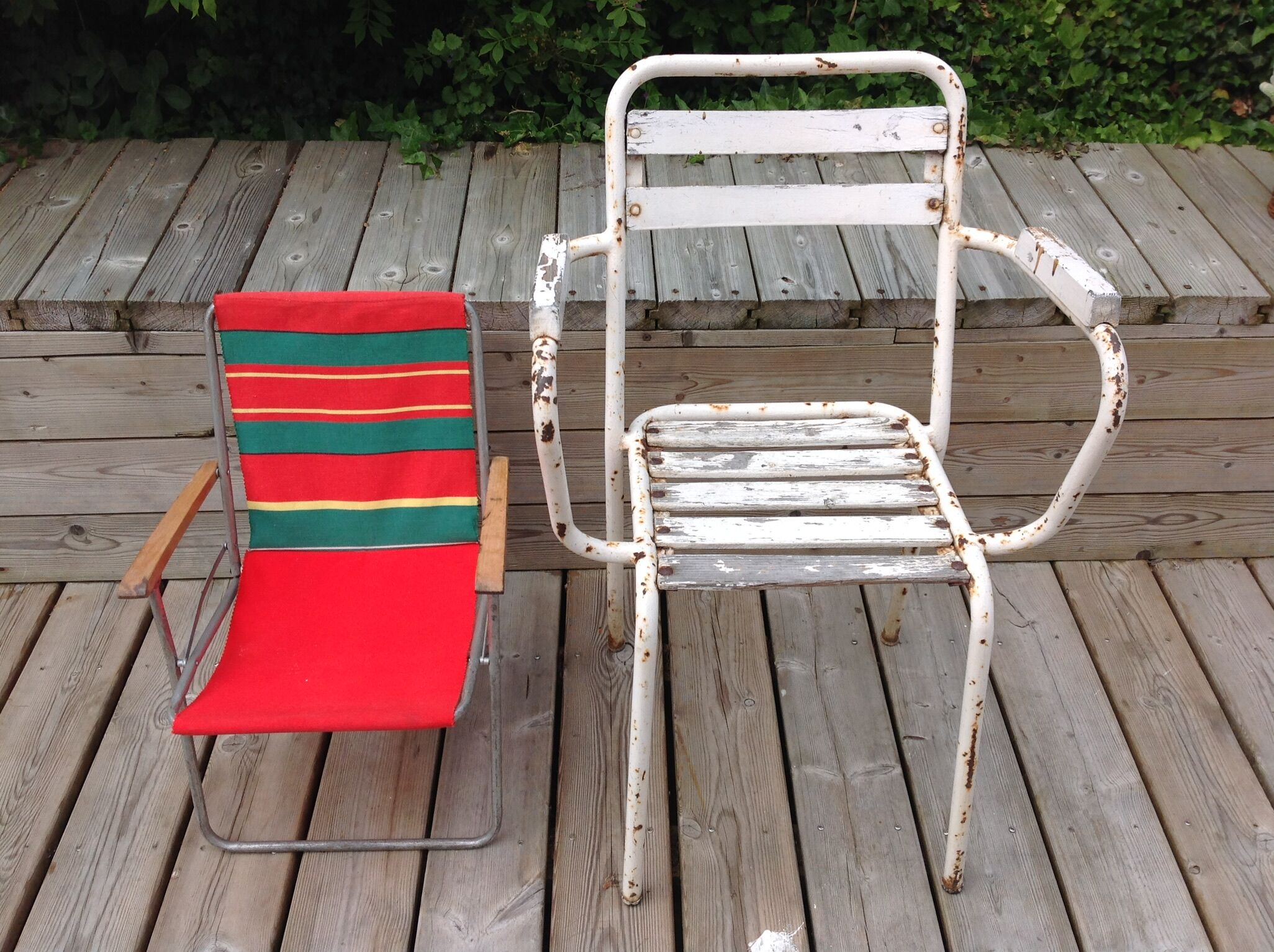 Children's camping armchair
