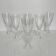 6 Crystal Wine Glasses by Lalique | “Chinon” Model from the 1960s