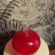 Vase empoli rouge h=34cm
