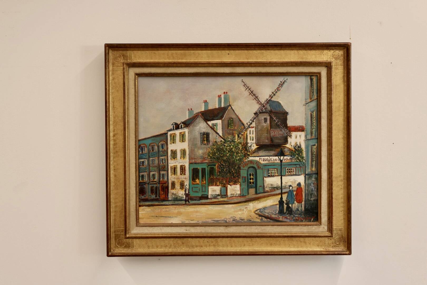 Oil on canvas - Bruno Emile Laurent