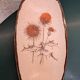 Ravier Sarreguemines thistle decoration – 1970s
