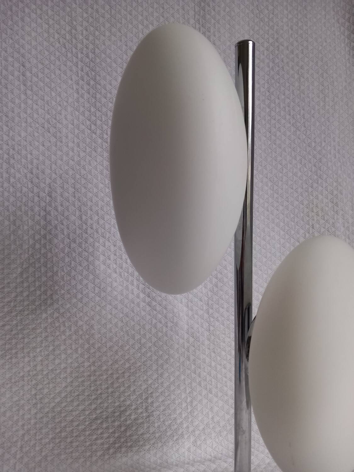 Italian design lamp Fabas Luce – Double adjustable pebble – Chrome &