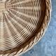 Woven wicker tray ⌀ 40 cm