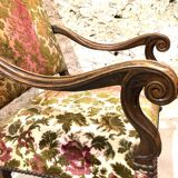 Louis xiv style armchair, 19th century