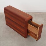 Teak newspaper holder, Danish design, 1970s, production: Denmark