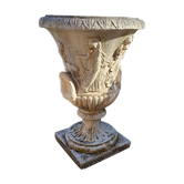 Medicis stone vase, flower pot garden