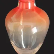 Vase en verre épais, verrerie Ingrid Glashütte (Euskirchen, Allemagne)