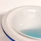 Jarrón de cristal. Italy, 1980s.