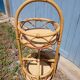 Vintage rattan bottle holder/server