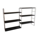 Gold and black String shelf