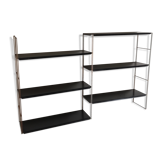 Gold and black String shelf