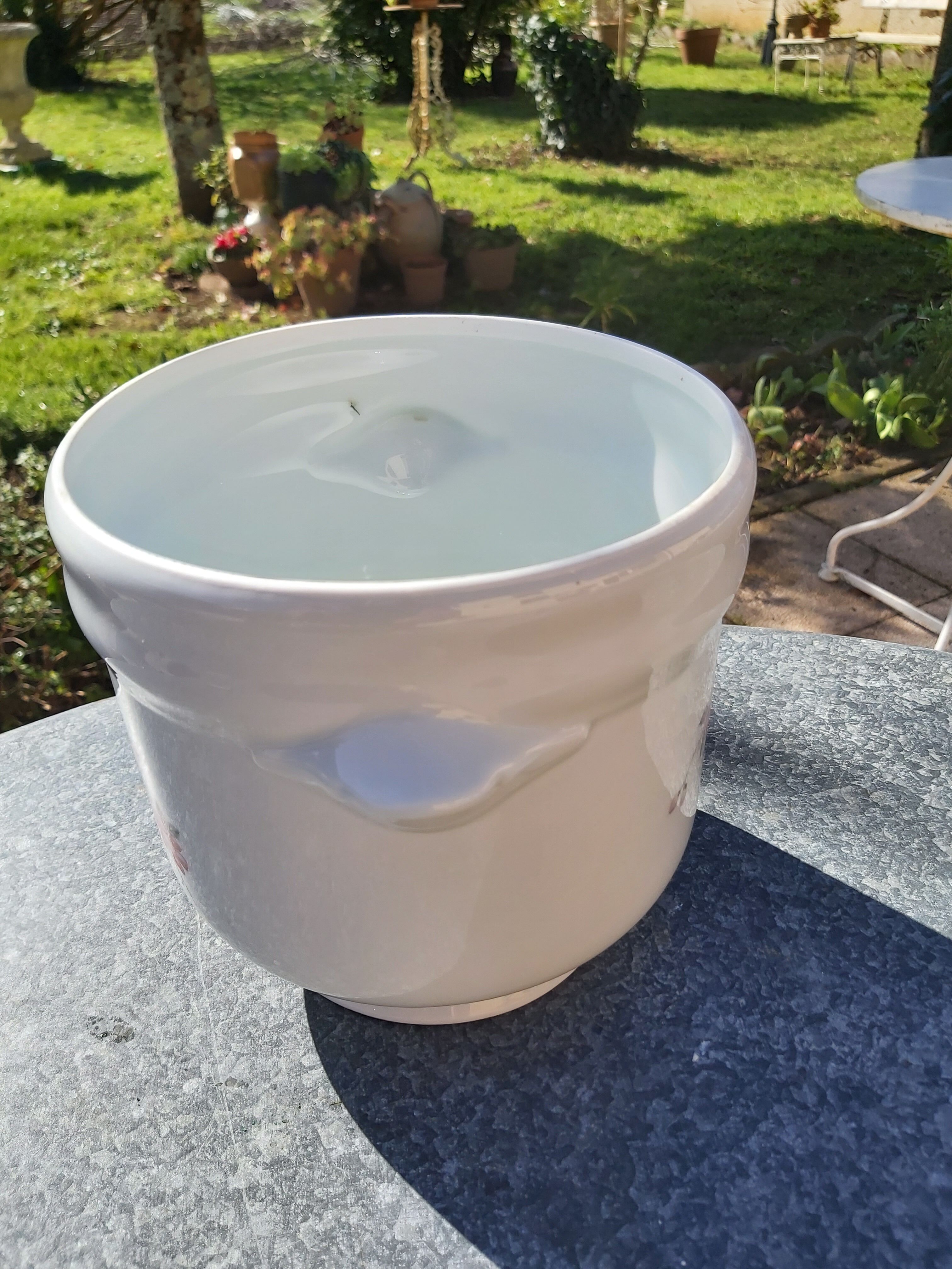 Limoges porcelain pot cache