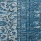 2x5 Blue Small Size Vintage Runner Rug, 61x134Cm