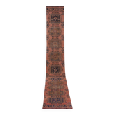Tapis de couloir turc vintage