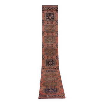 Tapis de couloir turc vintage