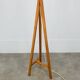 Lampadaire tripode bois, années 80