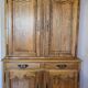Norman buffet with 2 bodies in solid oak, manufactured by Doudard.