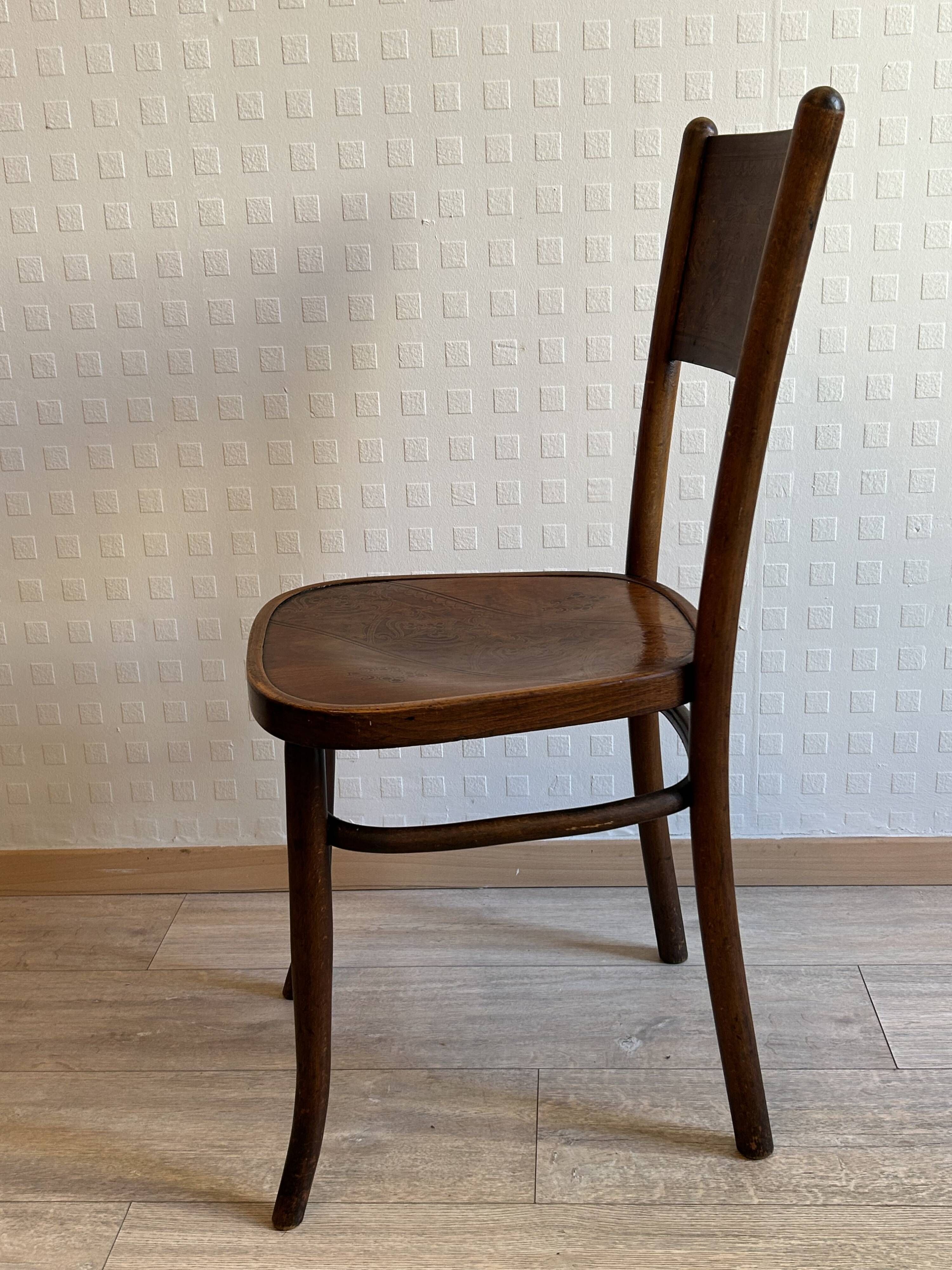 4 antique chairs by Jacob & Josef Kohn – Vienna – Art Nouveau period