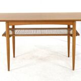 Opal coffee table 'Dedelstorf' - mid century modern - vintage