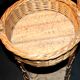 Panier bar vintage en osier
