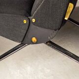 First Edition Osvaldo Borsani P40 Adjustable Tecno Lounge Chair, Italy 50s