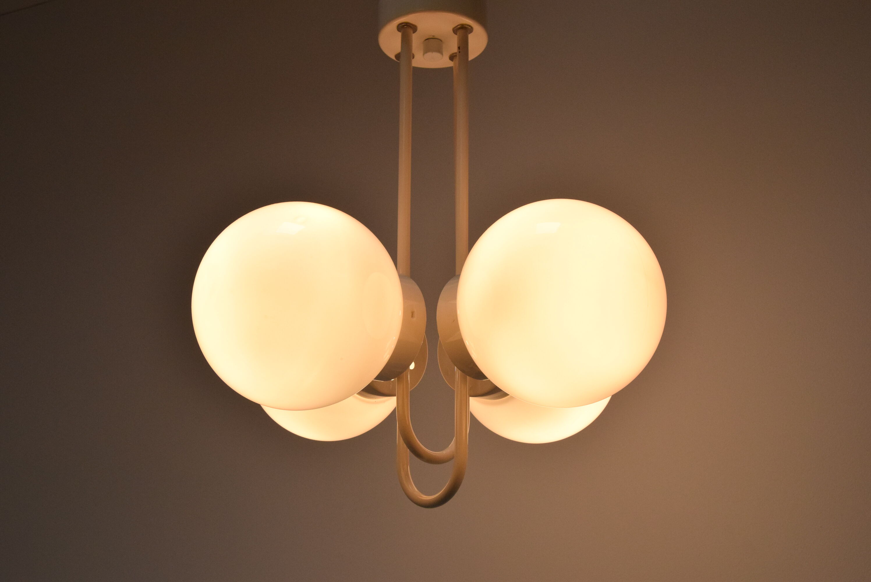 Lustre du milieu du siècle par Instala Decin, années 1970