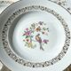 4 Assiettes creuses en porcelaine de Limoges motif oiseau de paradis