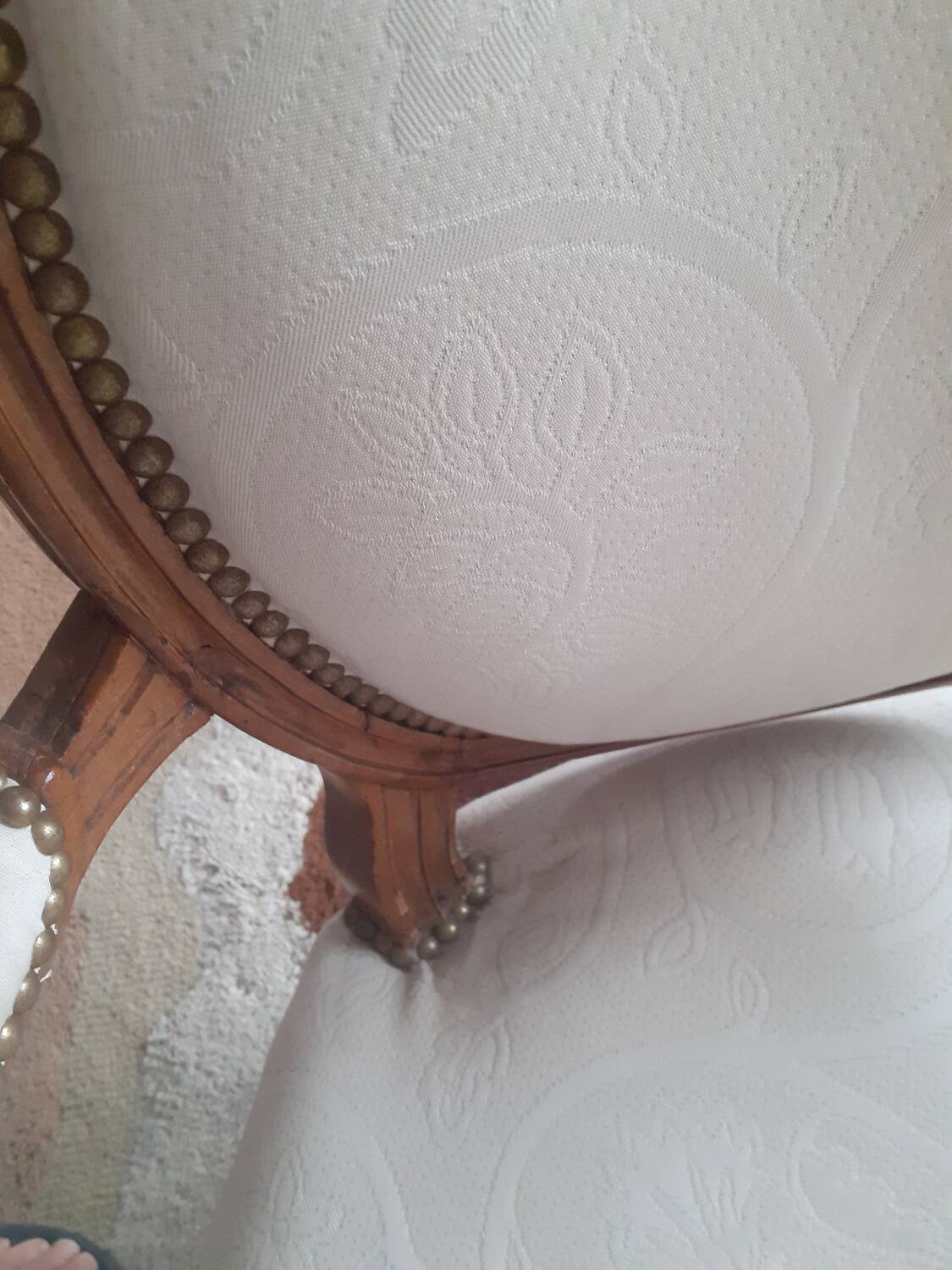 Louis XVI style armchair