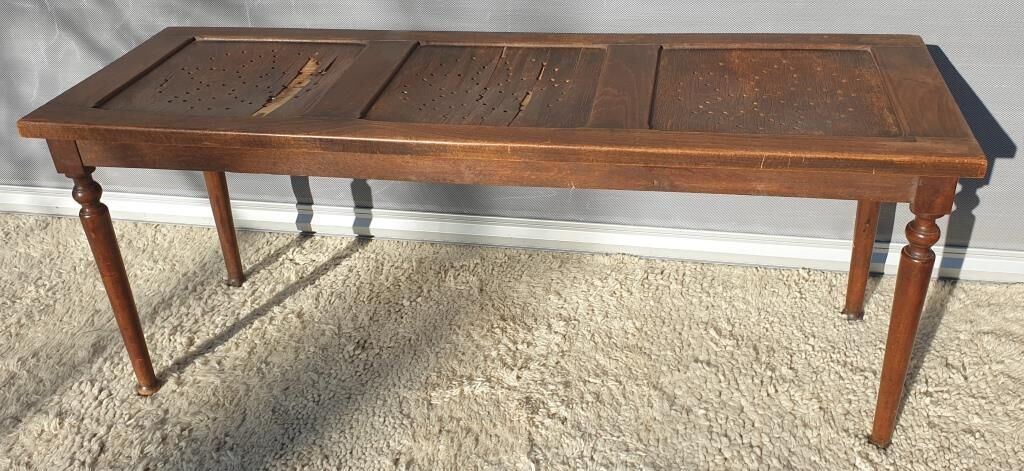 Art Deco bench theater signed Gallay & Cie Paris 1930