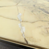Marble top coffee table