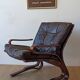 Scandinavian  Lounge Chair by Oddvin Rykken, 1960s.