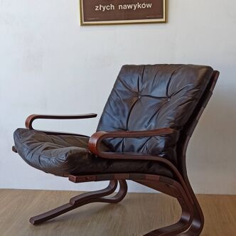 Scandinavian  Lounge Chair by Oddvin Rykken, 1960s.
