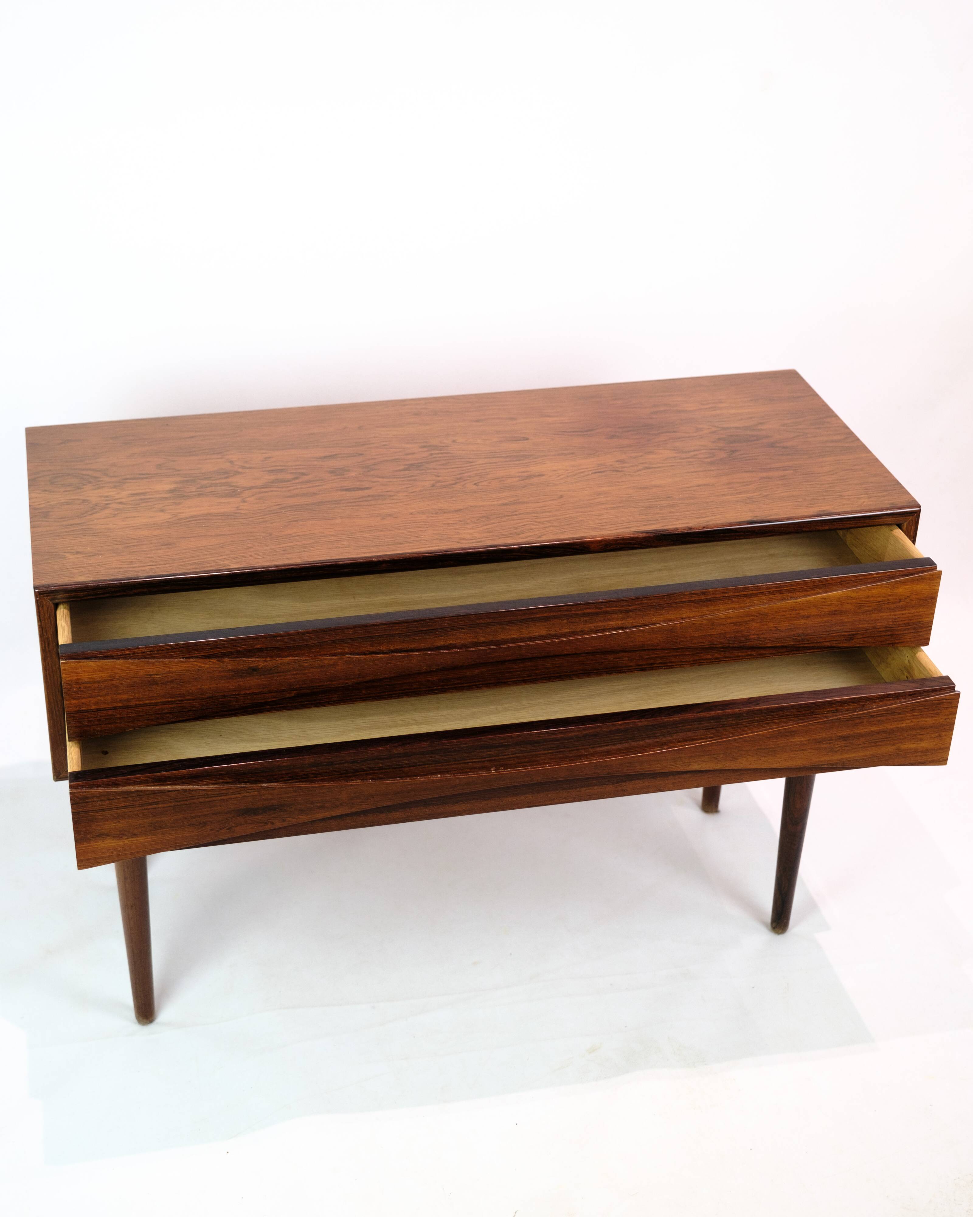 Small Chest Of Drawers Made In Rosewood By Arne Vodder From 1960s
