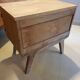 Meuble chevet vintage scandinave pieds compas