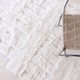 White Beni Mrirt Rug - 262 x 151 cm