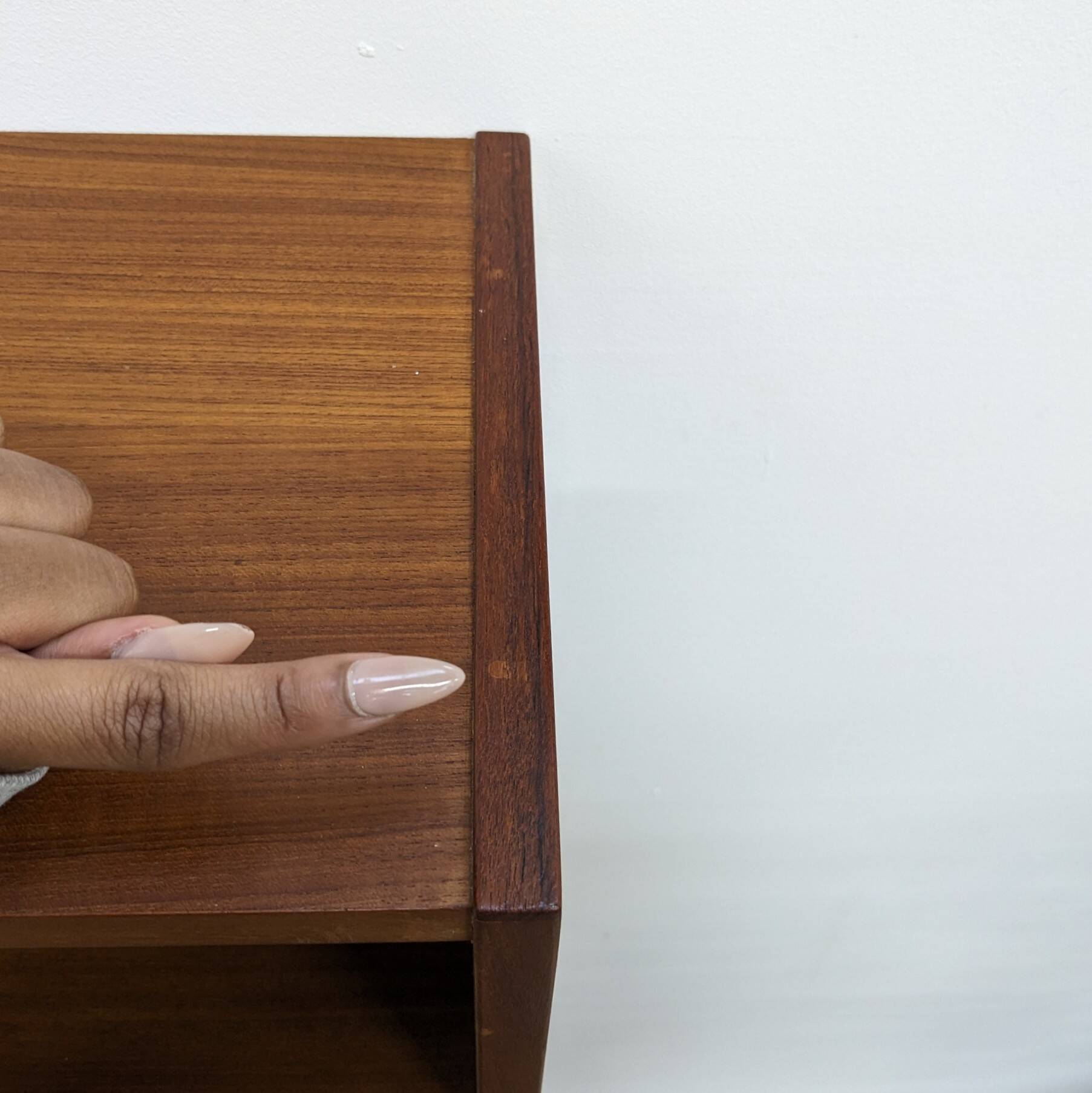 Vintage teak bookcase