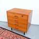 Vintage retro teak chest of drawers, 60s-70s style, 50s.