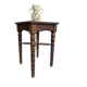 Small antique side table - turned legs - Louis XII inspiration