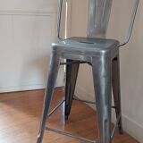 2 chaises de bar Tolix