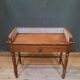 Wooden toilet table