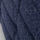 Togo three-seater sofa in dark blue boucle by Michel Ducaroy for Ligne Roset