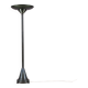 1930s Uplighter floor lamp in Amsterdamse School style, Netherlands