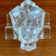Vintage Chinese Plexiglas Puzzle, Circa 1970s