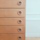 Enfilade/ Commode vintage rénové style anglais, années 70