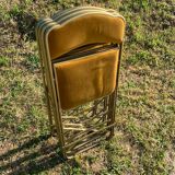 4 folding opera chairs from the 70s